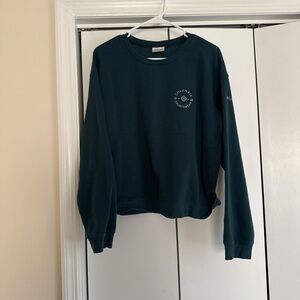 Columbia Women's Teal Crew Neck Sweater